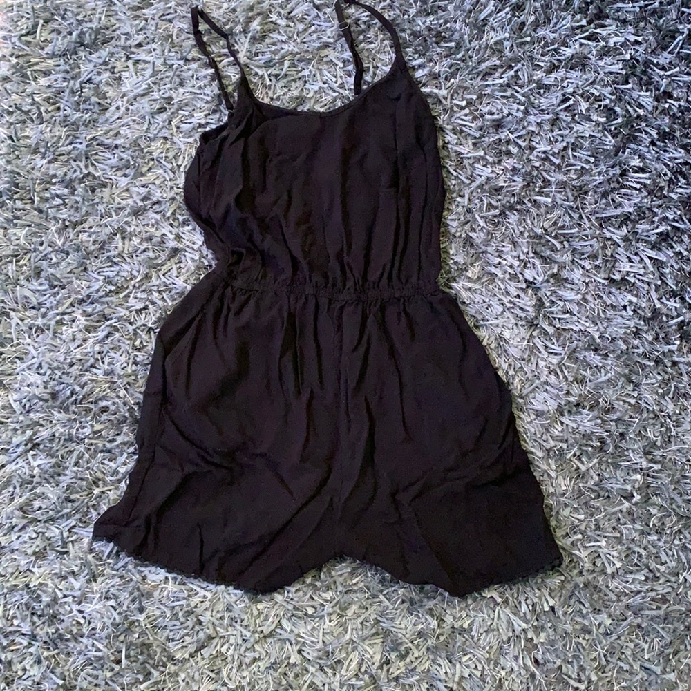 Target brand - Mossimo - black romper  gently worn.